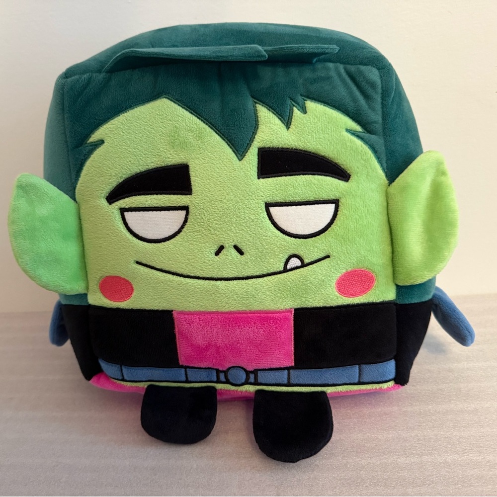 2017 DC Comics Teen Titans Go! “Beast Boy” Kawaii Cube Plush